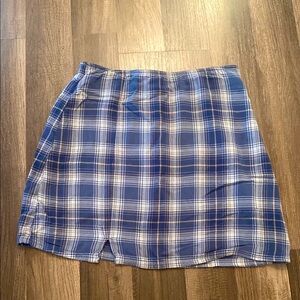 American Eagle| Women’s Plaid Blue Skirt Size XS